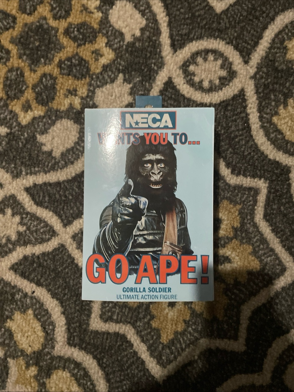 Go Ape! Gorilla Soldier Action Figure - Blue Packaging